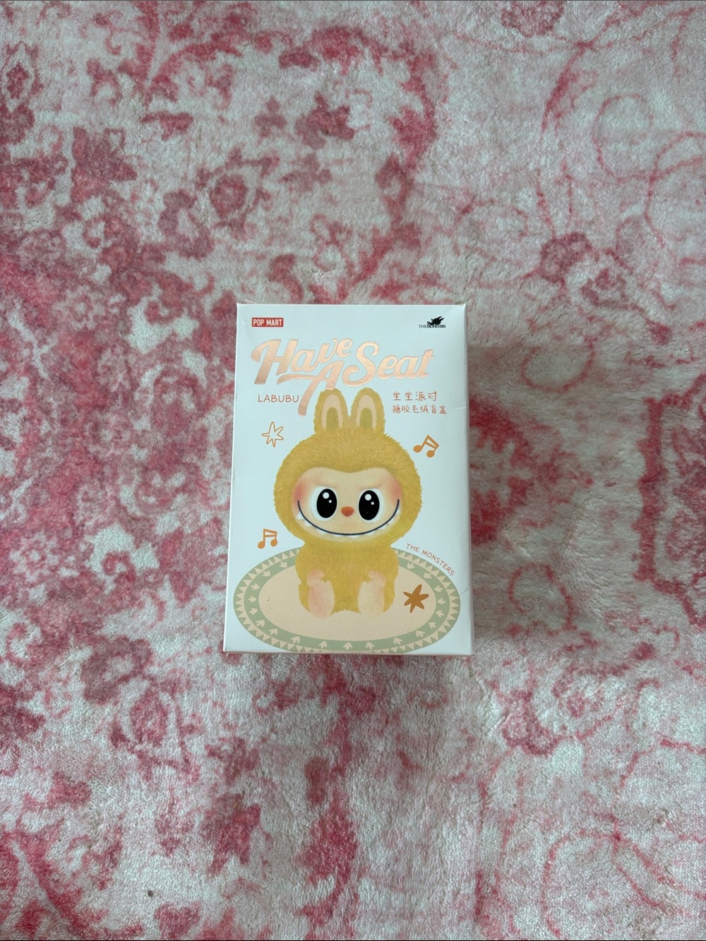 Labubu Have A Seat Yellow Plush Figure